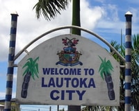 Entering Lautok