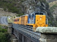 Train scene