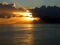 Moorea sunset